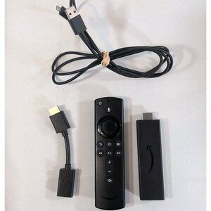 Original Amazon Fire TV Stick 4K 1st Generation Remote Black Reset E9L29Y TESTED